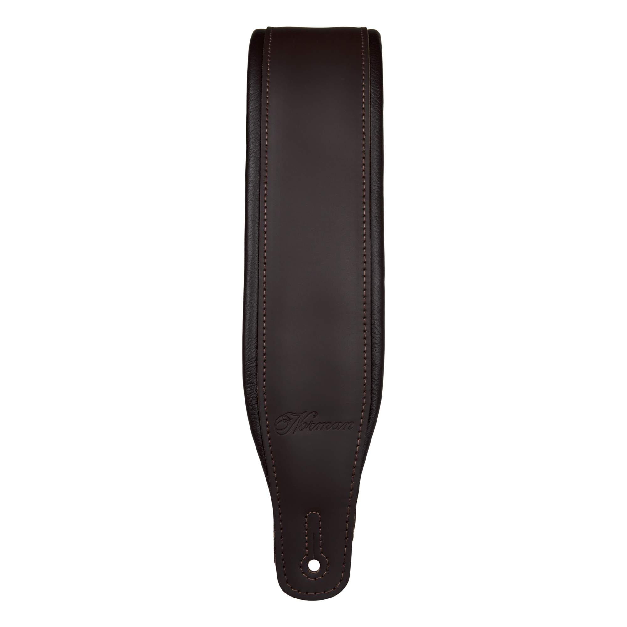 Norman Brown Leather-Padded Strap